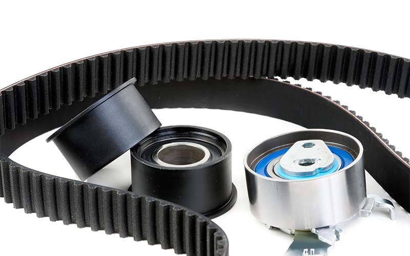 KNL Auto Parts rubber car belt, cambelt, transmission belt and pulley
